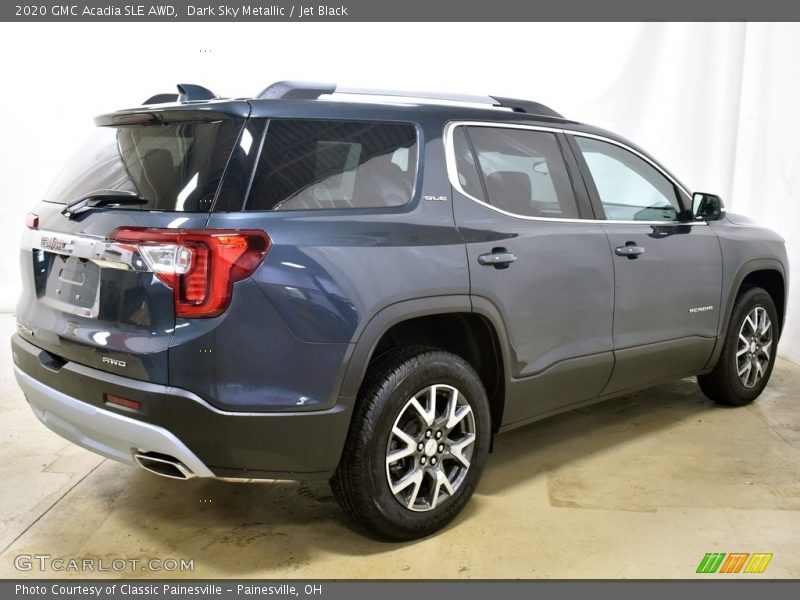 Dark Sky Metallic / Jet Black 2020 GMC Acadia SLE AWD