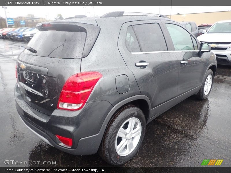 Nightfall Gray Metallic / Jet Black 2020 Chevrolet Trax LT