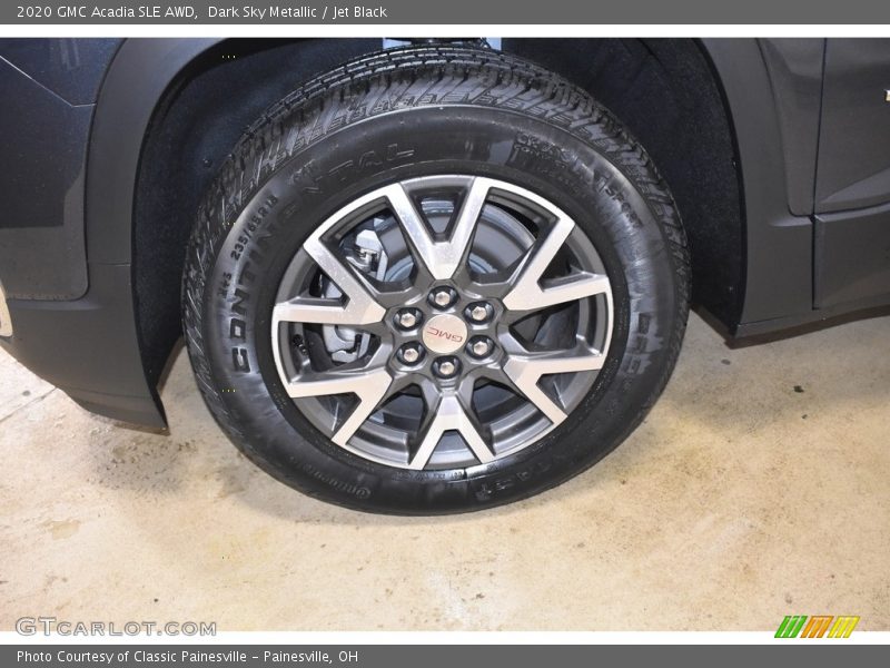 Dark Sky Metallic / Jet Black 2020 GMC Acadia SLE AWD