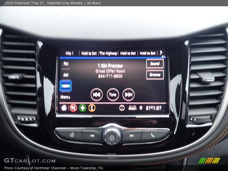 Nightfall Gray Metallic / Jet Black 2020 Chevrolet Trax LT