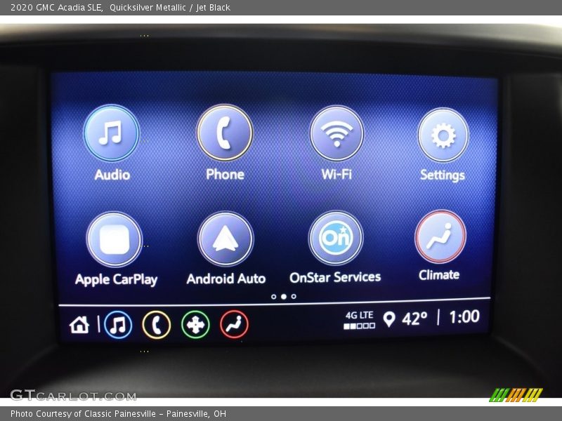 Quicksilver Metallic / Jet Black 2020 GMC Acadia SLE