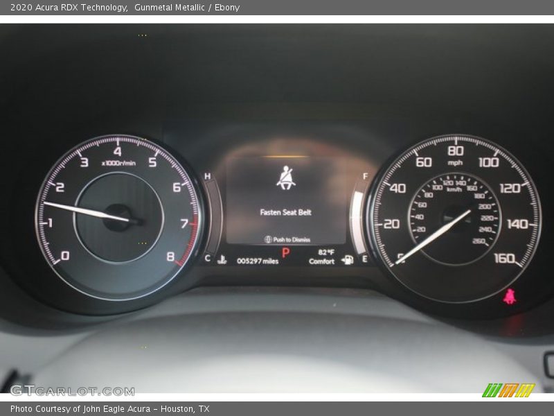 Gunmetal Metallic / Ebony 2020 Acura RDX Technology