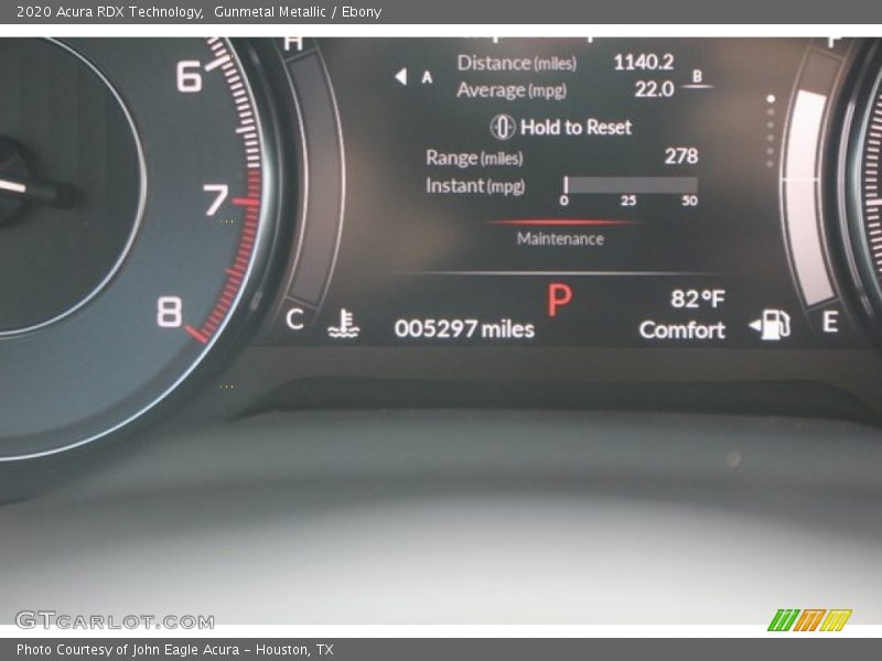 Gunmetal Metallic / Ebony 2020 Acura RDX Technology