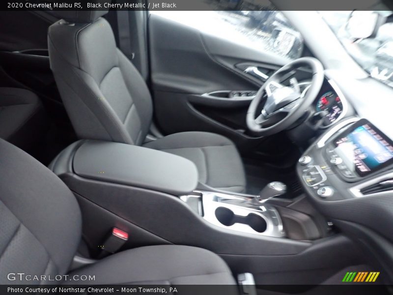 Black Cherry Metallic / Jet Black 2020 Chevrolet Malibu RS