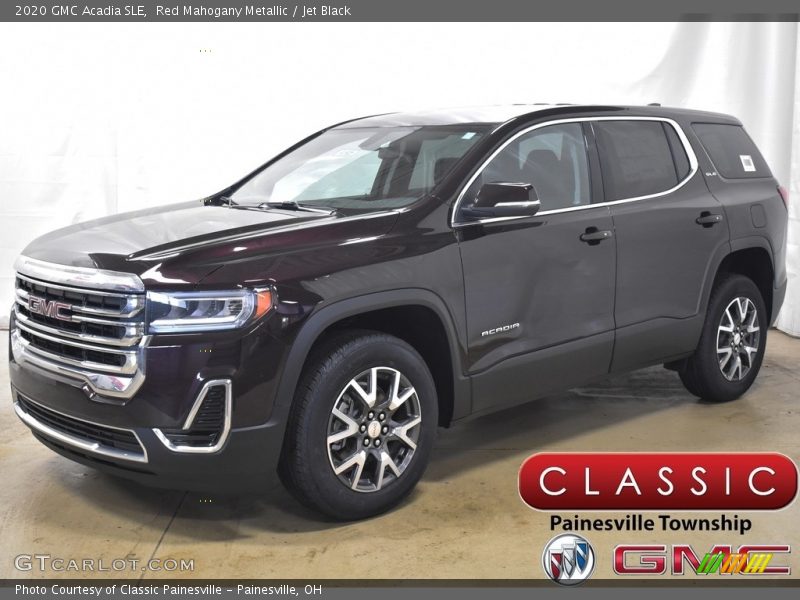 Red Mahogany Metallic / Jet Black 2020 GMC Acadia SLE