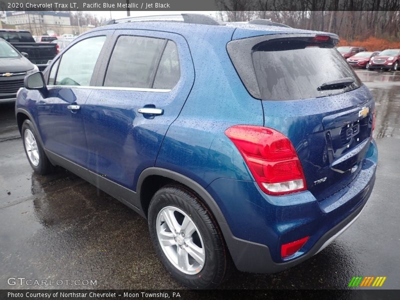 Pacific Blue Metallic / Jet Black 2020 Chevrolet Trax LT