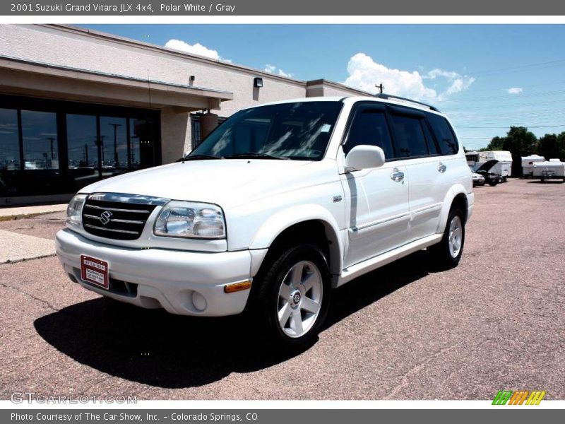 Polar White / Gray 2001 Suzuki Grand Vitara JLX 4x4