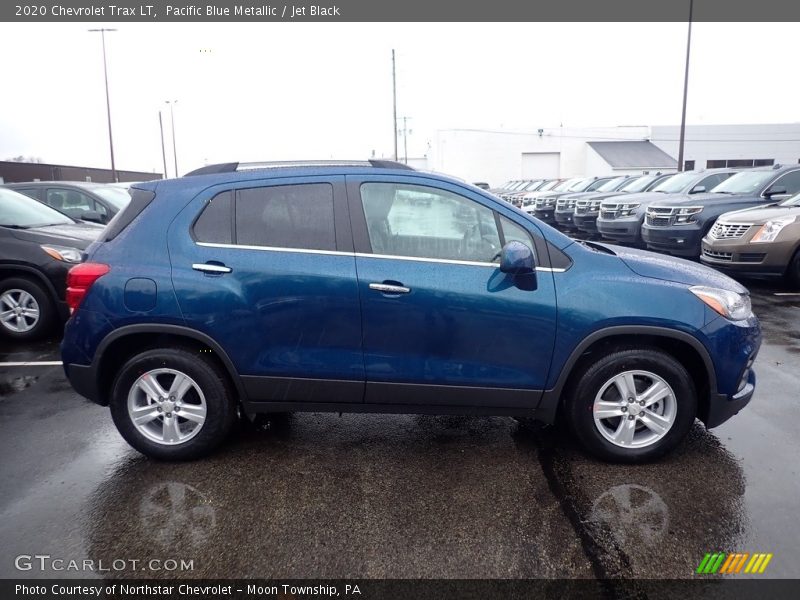 Pacific Blue Metallic / Jet Black 2020 Chevrolet Trax LT