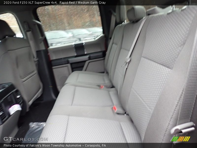 Rapid Red / Medium Earth Gray 2020 Ford F150 XLT SuperCrew 4x4