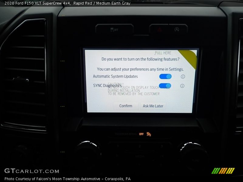 Rapid Red / Medium Earth Gray 2020 Ford F150 XLT SuperCrew 4x4