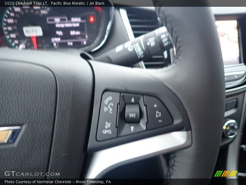 Pacific Blue Metallic / Jet Black 2020 Chevrolet Trax LT