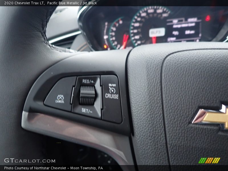 Pacific Blue Metallic / Jet Black 2020 Chevrolet Trax LT