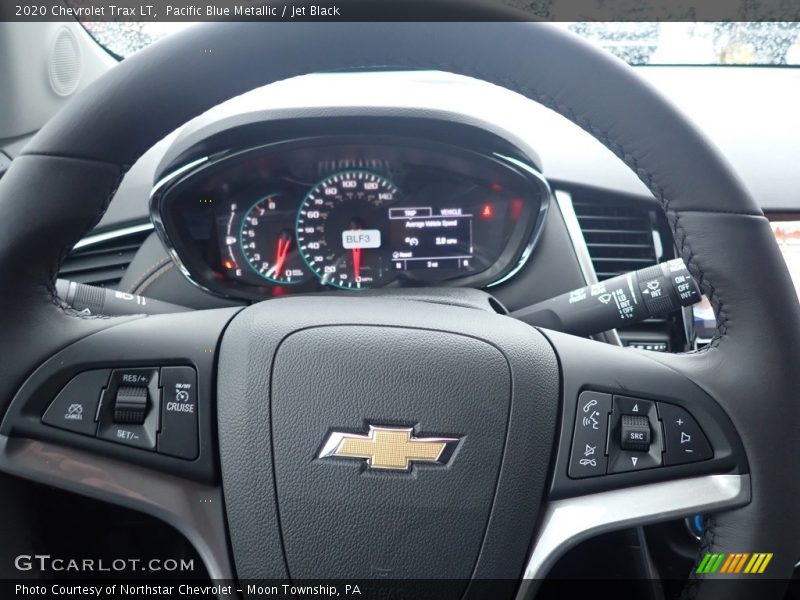 Pacific Blue Metallic / Jet Black 2020 Chevrolet Trax LT