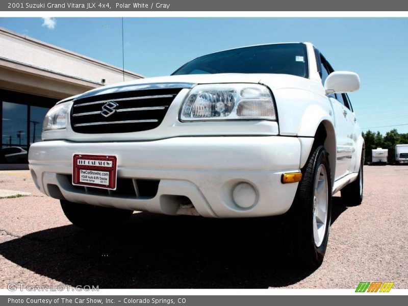 Polar White / Gray 2001 Suzuki Grand Vitara JLX 4x4