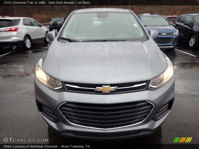 Satin Steel Metallic / Jet Black 2020 Chevrolet Trax LS AWD