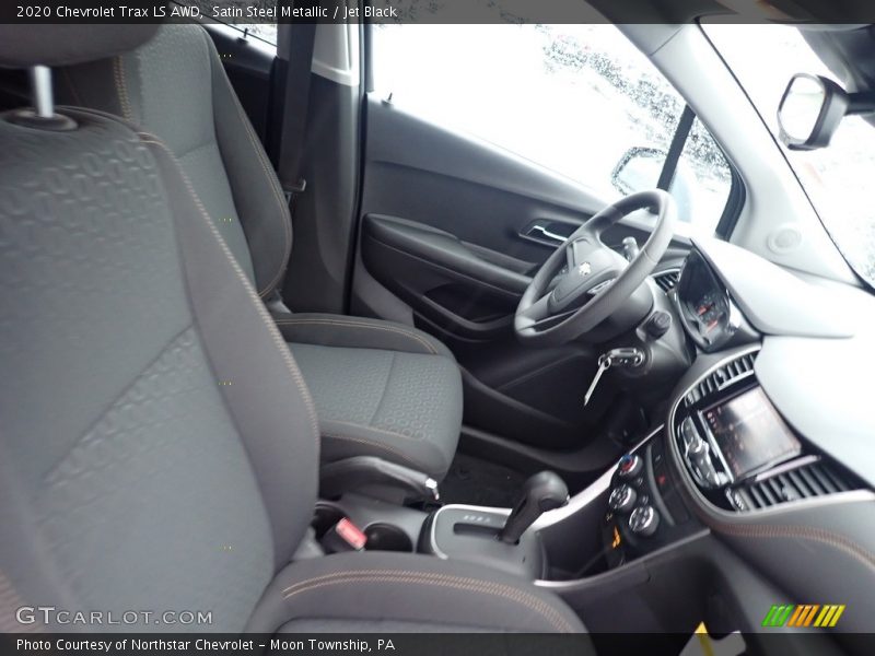 Satin Steel Metallic / Jet Black 2020 Chevrolet Trax LS AWD