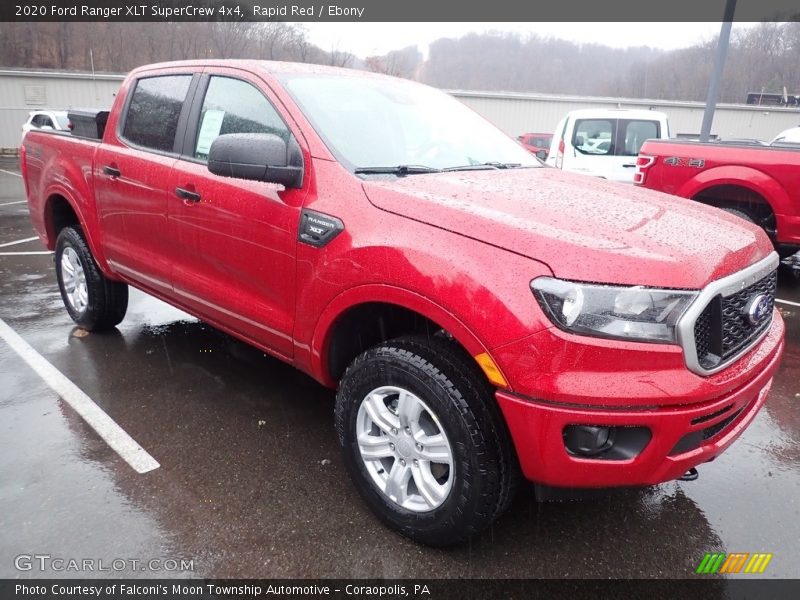 Front 3/4 View of 2020 Ranger XLT SuperCrew 4x4