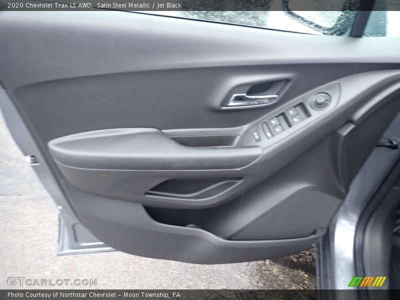 Satin Steel Metallic / Jet Black 2020 Chevrolet Trax LS AWD