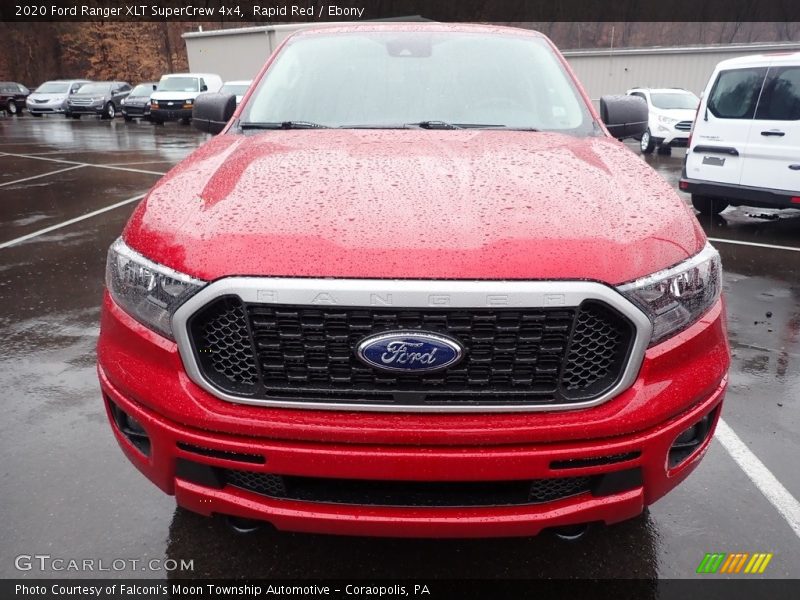 Rapid Red / Ebony 2020 Ford Ranger XLT SuperCrew 4x4