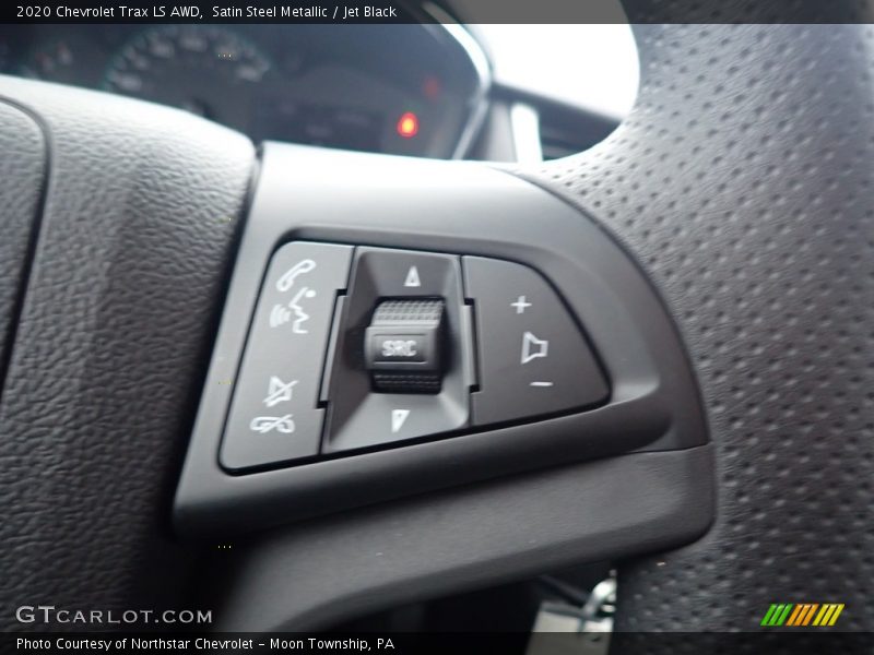 Satin Steel Metallic / Jet Black 2020 Chevrolet Trax LS AWD