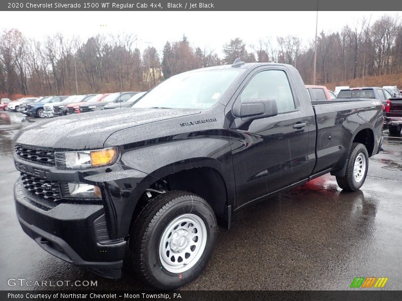 Front 3/4 View of 2020 Silverado 1500 WT Regular Cab 4x4