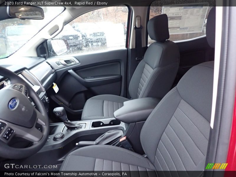  2020 Ranger XLT SuperCrew 4x4 Ebony Interior