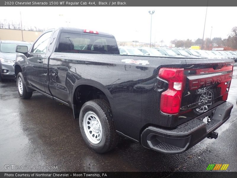 Black / Jet Black 2020 Chevrolet Silverado 1500 WT Regular Cab 4x4