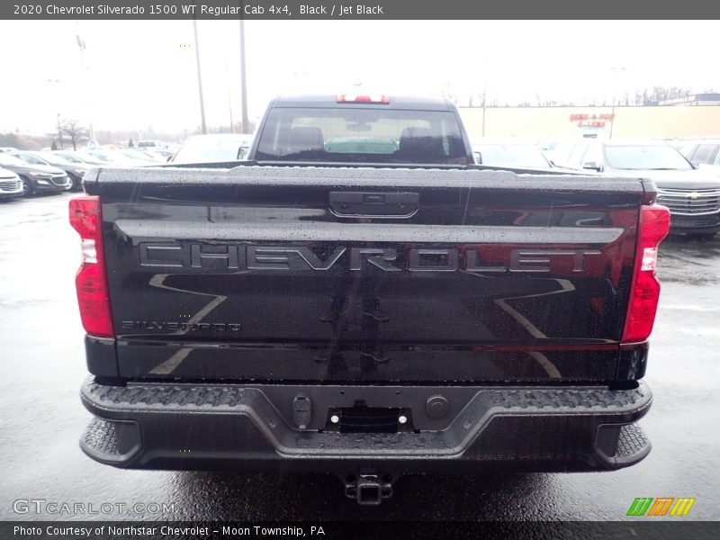 Black / Jet Black 2020 Chevrolet Silverado 1500 WT Regular Cab 4x4