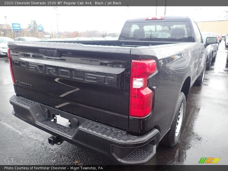 Black / Jet Black 2020 Chevrolet Silverado 1500 WT Regular Cab 4x4