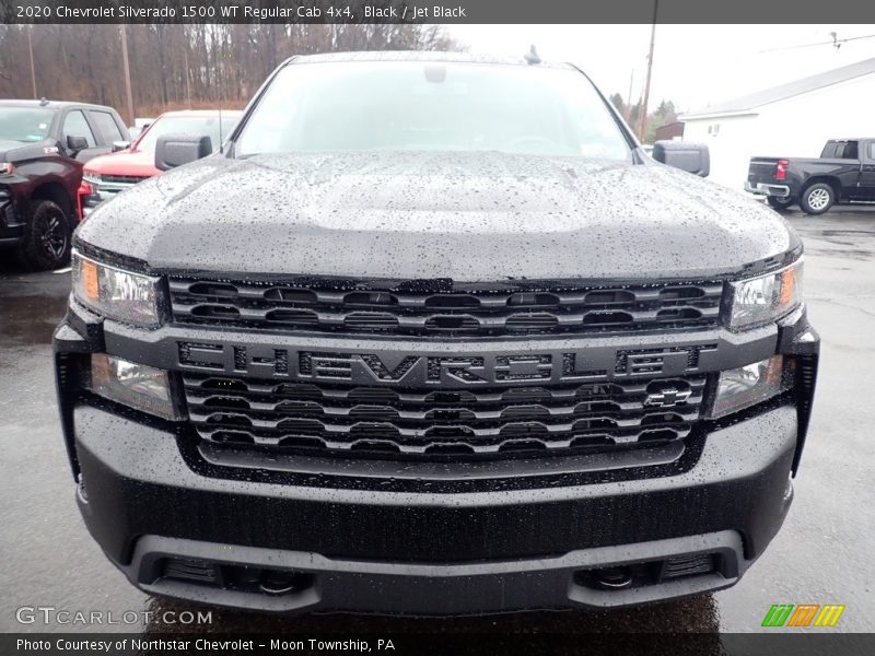 Black / Jet Black 2020 Chevrolet Silverado 1500 WT Regular Cab 4x4