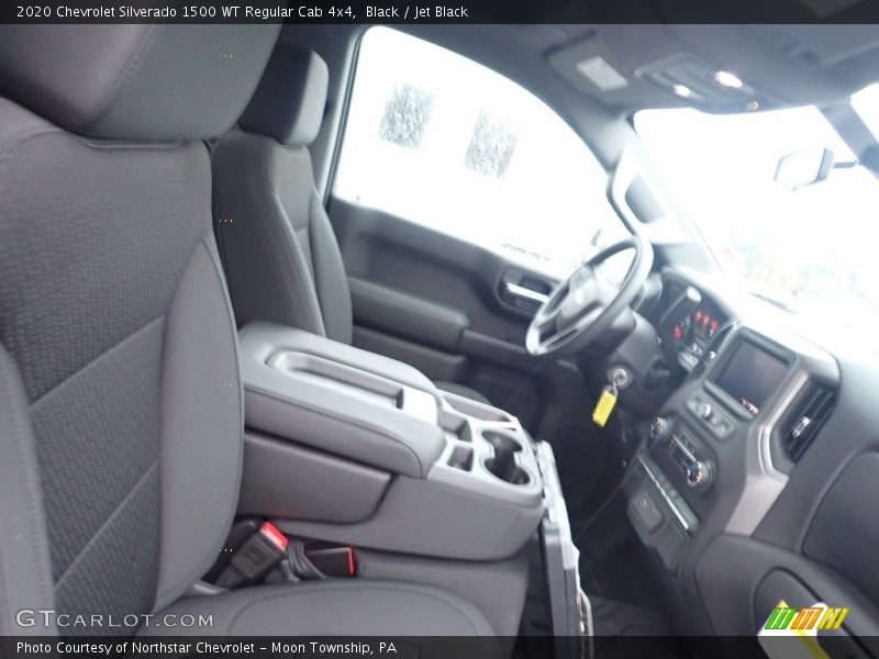 Black / Jet Black 2020 Chevrolet Silverado 1500 WT Regular Cab 4x4