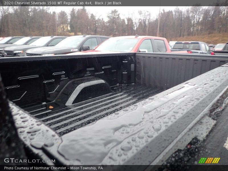 Black / Jet Black 2020 Chevrolet Silverado 1500 WT Regular Cab 4x4