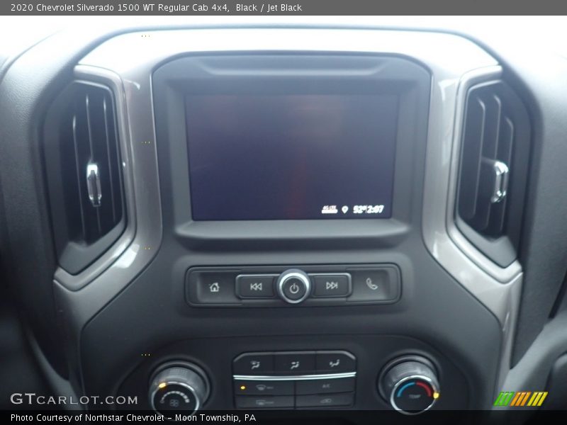 Black / Jet Black 2020 Chevrolet Silverado 1500 WT Regular Cab 4x4
