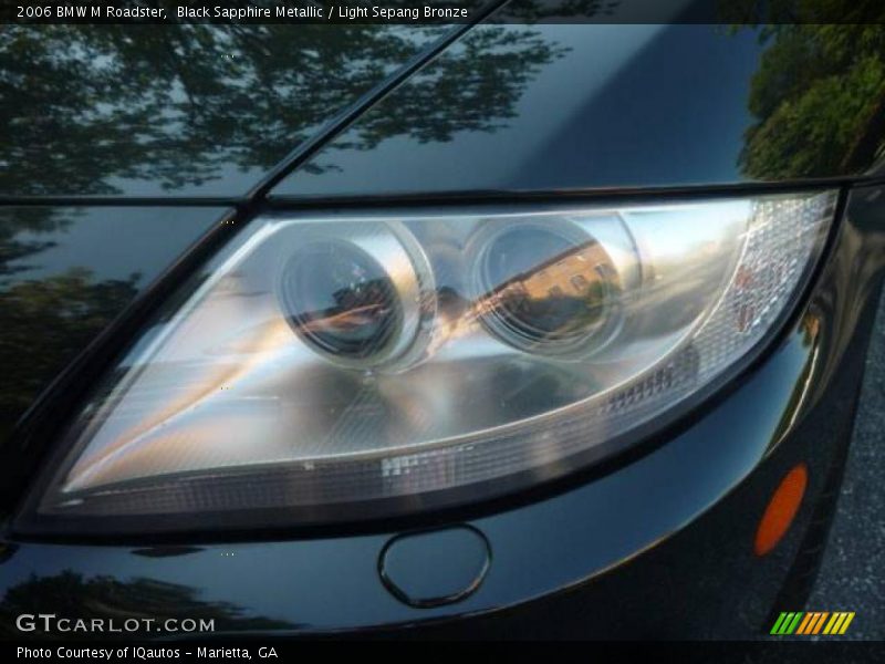 Black Sapphire Metallic / Light Sepang Bronze 2006 BMW M Roadster