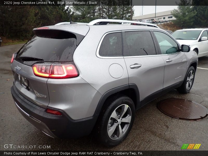Billet Silver Metallic / Black 2020 Jeep Cherokee Limited 4x4