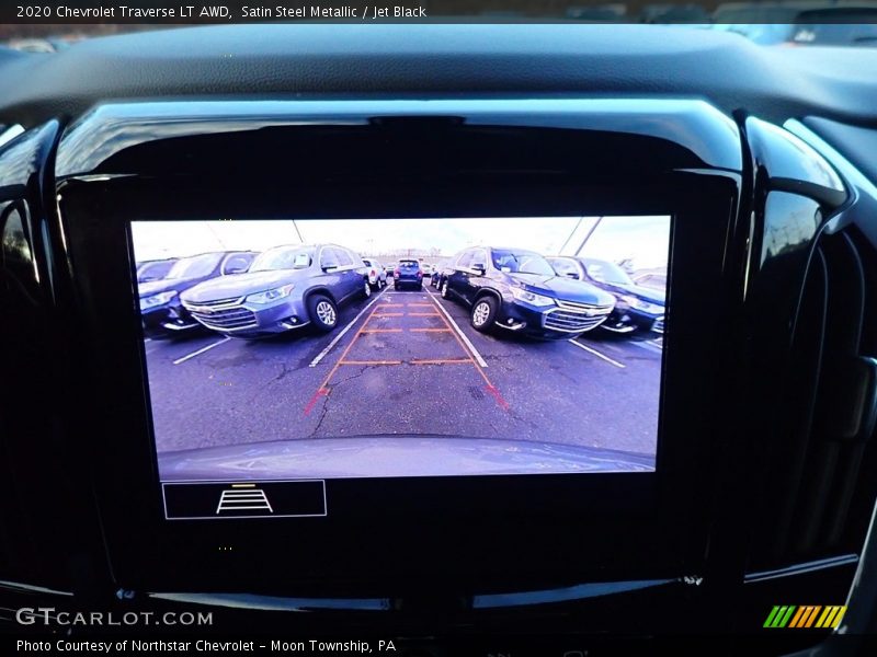 Satin Steel Metallic / Jet Black 2020 Chevrolet Traverse LT AWD