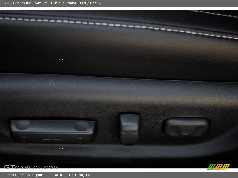 Platinum White Pearl / Ebony 2020 Acura ILX Premium