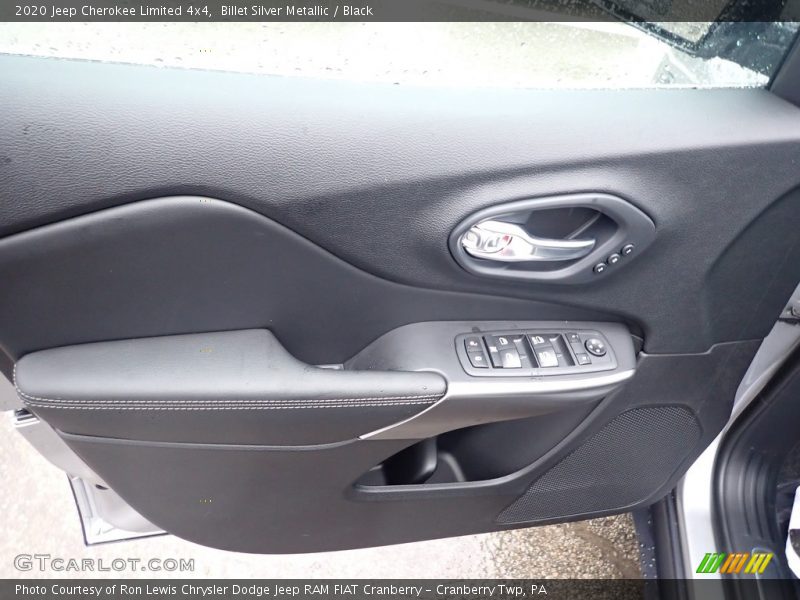 Billet Silver Metallic / Black 2020 Jeep Cherokee Limited 4x4