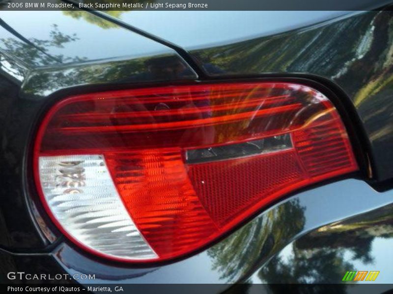 Black Sapphire Metallic / Light Sepang Bronze 2006 BMW M Roadster