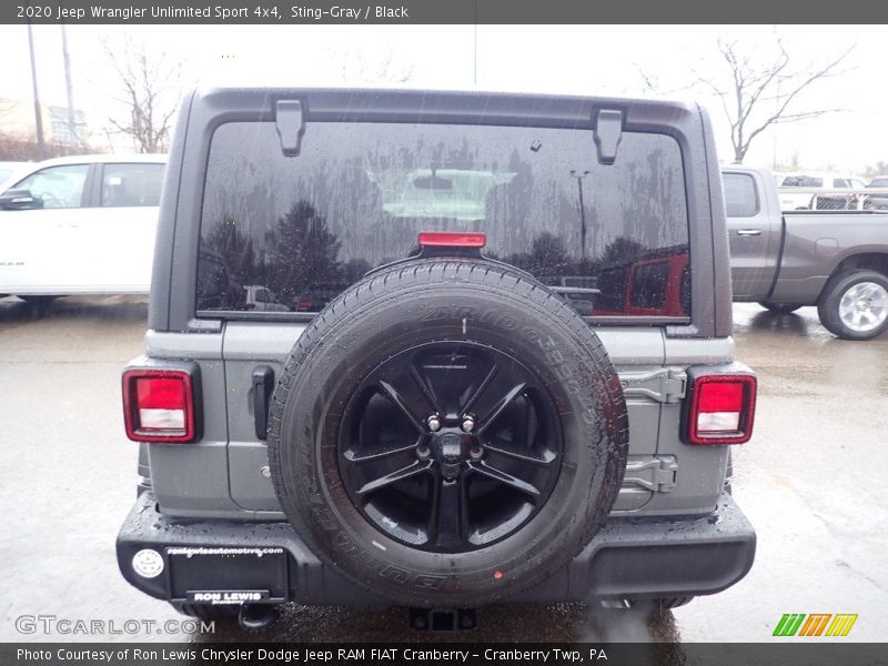 Sting-Gray / Black 2020 Jeep Wrangler Unlimited Sport 4x4