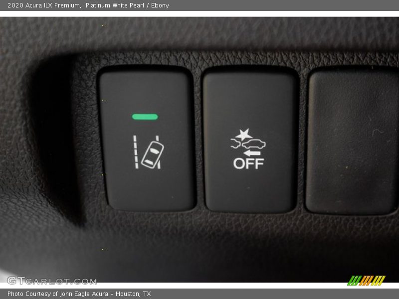 Platinum White Pearl / Ebony 2020 Acura ILX Premium