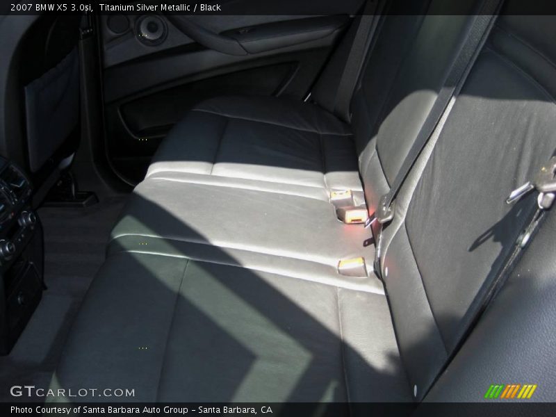 Titanium Silver Metallic / Black 2007 BMW X5 3.0si