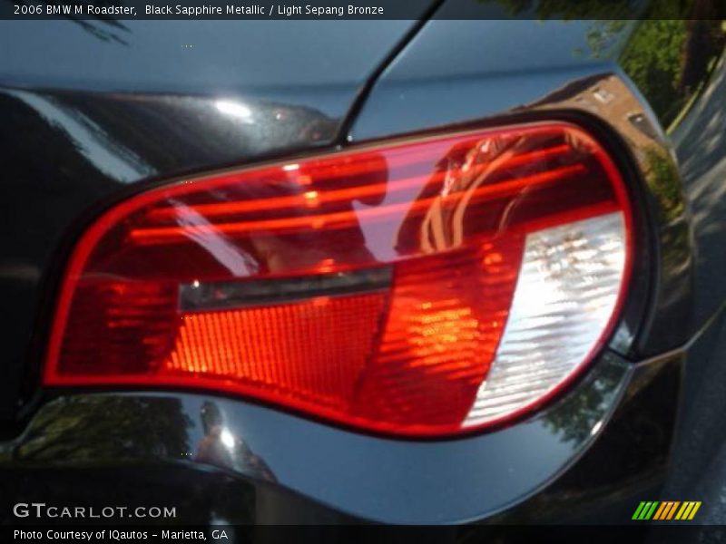 Black Sapphire Metallic / Light Sepang Bronze 2006 BMW M Roadster