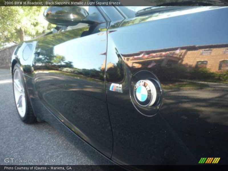 Black Sapphire Metallic / Light Sepang Bronze 2006 BMW M Roadster