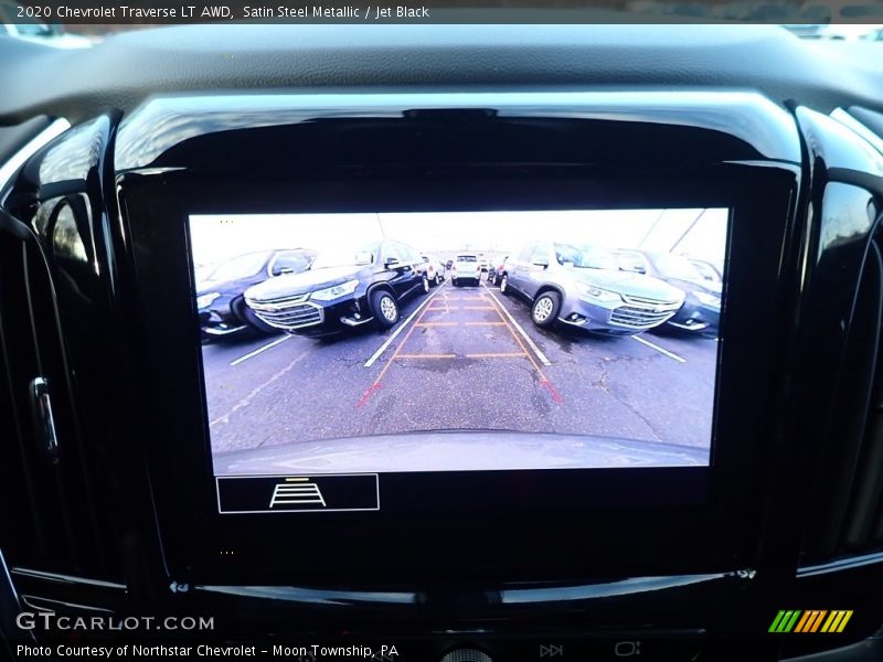 Satin Steel Metallic / Jet Black 2020 Chevrolet Traverse LT AWD