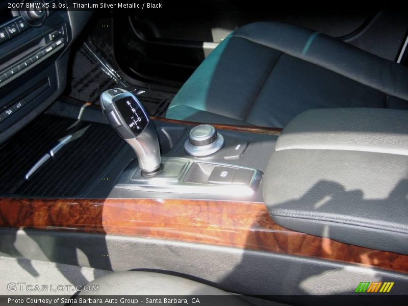 Titanium Silver Metallic / Black 2007 BMW X5 3.0si
