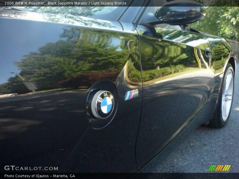 Black Sapphire Metallic / Light Sepang Bronze 2006 BMW M Roadster