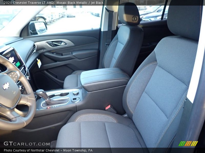 Mosaic Black Metallic / Jet Black 2020 Chevrolet Traverse LT AWD