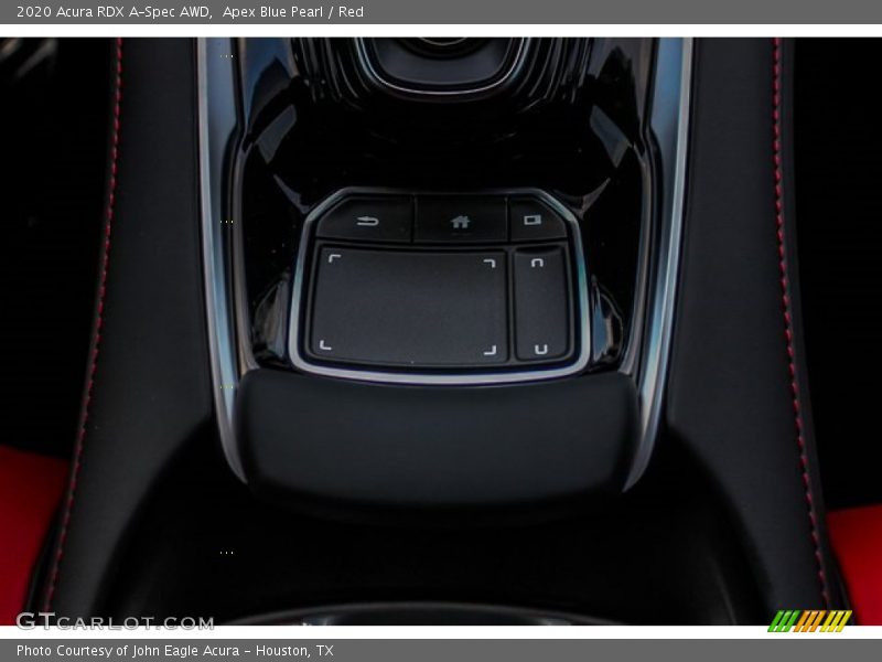 Apex Blue Pearl / Red 2020 Acura RDX A-Spec AWD