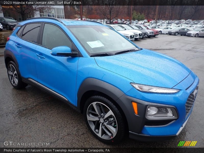 Front 3/4 View of 2020 Kona Ultimate AWD